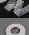 70 Yards/Roll Double-sided Non-woven Interlining Adhesive Fabric Cloth Iron On Hem Tape Interlining Web DIY Sewing Craft. 