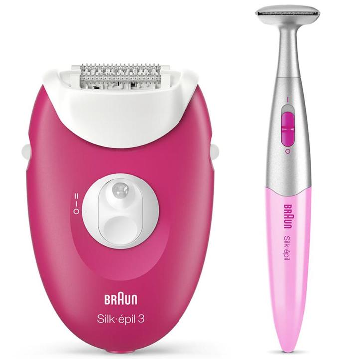 Braun Silk-épil epilator with 2 extras incl. Silk-épil bikini trimmer 3-420