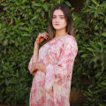 CBZ- 2 Pieces Lace Style Linen Dress. 