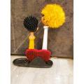 Ziba Lovely  multipurpose  3 Piece kitchen brush set. 