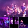 GLIME UV LED DJ Light Bar 36W Ultraviolet Black Light 12 LEDs 360° Adjustable Wall Lights for DJ Stage Lighting Glow Party light, Body Paint Halloween special light imported stock. 