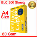 BLC PAPER A4 80GSM For Colour & Black Photo Copy Printing Paper. 