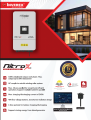 Inverex Nitrox 12 KW - 48 V Solar Inverter (Three phase). 