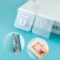 1 Pair - Self Adhesive Double Layer Wall Hooks, No Drill No Nail Double Sided Adhesive Wall Hooks. 