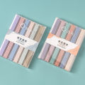 6Colors/Set Highlighter Candy Color Marker Pen Multi-colors Midliner Pastel Highlighter Set Stationery Student Writing Tool. 