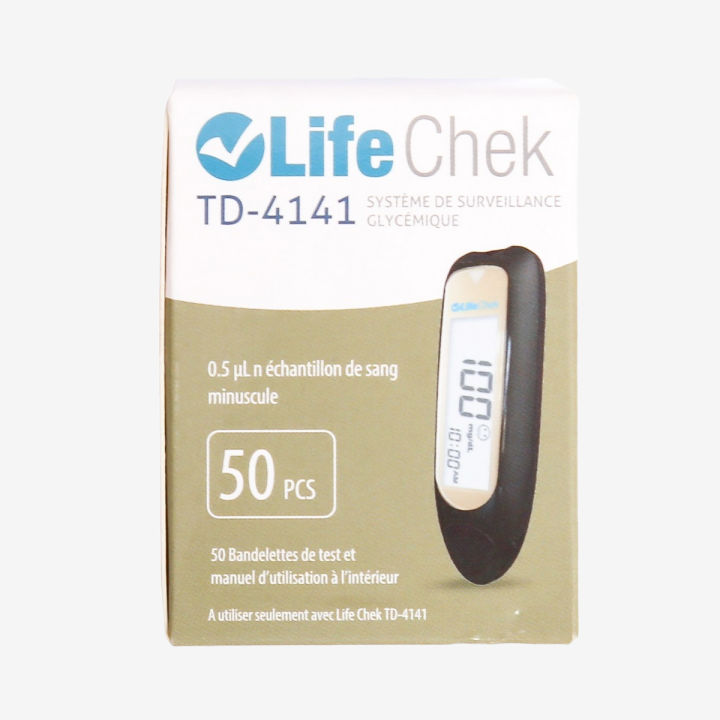 LifeChek Blood Glucose Test Strips 50 Only