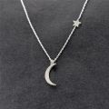 Ahmed Star Moon Pendant For Women New Bijoux Maxi Statement Necklaces Collier Jewelry. 