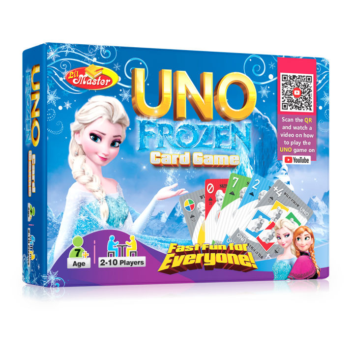 UNO – FROZEN 2 TO 10 PLAYERS GAMES