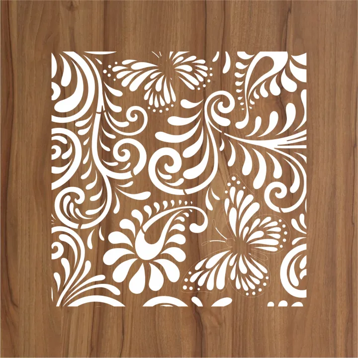 Foral%203d%20seamless%20Reusable%20Stencil%20For%20wall%20Painting%20Art%20DIY%20Home%20Decor,%20Album%20Crafts%20and%20Canvas%20-%20Image%203