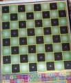 Jumbo size Ludo sheet with jumbo size gotes and 2 dices-luddo plastic sheet. 