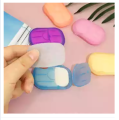 20pcs IN 1 Box Hand Washing Paper Soap Travel Washing Hands Mini Soap Paper Portable Soap Paper Practical Washing Scented Foaming Paper Soap. 