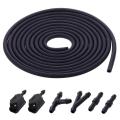 Car Wiper Spray Pipe Joint T Y I Type Windshield Washer Pipe Nozzle Wiper Cleaning Water Hose Tube Joint Car Accessories. 