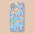 【AmbitionmA】Cartoon P-Pokemon Soft Silicone Case For Samsung Galaxy S23 S22 Ultra S21 S20 FE S10 Plus Note 20 10 9 A14 A24 A34 A54 Cover. 