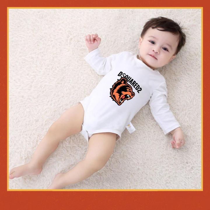 Chłopcy Dziewczęta Drukowane Dziecięce Ubrania z Długim Rękawem Baby Romper Niemowlęcy Kombinezon Romper Niemowlęcy