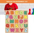 Alphabet/Number Learning Puzzle Board Toy | ABCD Early Childhood English learning Educational Toy | Cognition Letters | 3D Board | Learning Cognition Letters. 