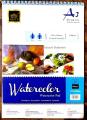 Watercolor Pad A-3 for Artists A3 Watercolour pad 20 sheets 190gm A3 size. 