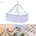 Hanging Drying Netting Dry Basket Indoor Outdoor Collapsible Clothes Dry Rack Multi Use Fish Net Drying Rack for Fruits Vegetables Underwear. 