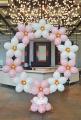 6 pcs Flower Balloons Decoration Accessories Plum Clip Surprise Birthday wedding party Plastic Clip Globos balloon Decoration Accessories. 