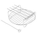 Double Layer Rack Accessory with 5 Skewers, for Airfrs. 