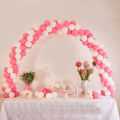 30 Inches Balloon Tree Stand Kit Balloons Decoration and Centerpieces For Floor Or Table 2 IN 1 Base, Pole & With Balloon Ring For Birthday Wedding Anniversary Bridal Shower Baby Shower & Party Decoration. 