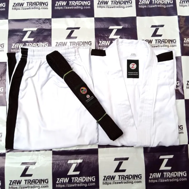 WTF%20approved%20Black%20Stripe%20Karate%20Gi%20for%20Kids%20&%20Adults%20White%20Karate%20Kit%20with%20black%20stripe%20MMA%20Martial%20Arts%20Uniform%20For%20Kids,%20Boys,%20Men's%20&%20Women's%20%20Lightweight%20Student%20Karate%20Gi%20%20with%20Belt%20Complete%20Karate%20Uniform%200000-9%20size%20-%20ZAW%20TRADING%20-%20Image%202