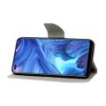 For OPPO F17 Pro Painted Pattern Horizontal Flip Leathe Case. 