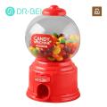 Candy Machine Toy Fun Kids Snack Dispenser Piggy Bank Toy Clear Body Money Box Birthday Gift Coin-operated Candy Dispenser. 