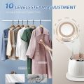 Kion Garment Steamer With Iron board for Clothes Standing, Adjustable Height With Hanger 2000w Strong Power with 54 1.7 Water Tank for 1 Hour Continuous 1.3 Meter Pole length Steaming, Flat Hanging Diagonal Ironing in 10 Level Steam Adjustment Heat, |. 