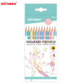 MOTARRO 12Pcs Macaron Color Pencils Wooden Pencil Children's Drawing Pencil School Office Writing Stationery Supplies Moonlight. 