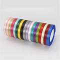 High-Quality Satin Ribbon Fancy Golden Edges Decorative Fabric Ribbon Shiny Satin Gift Ribbon for Wedding Decoration Gift. 