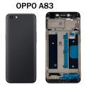 OPPO A83 Metal Housing Full Body Casing Replacement Parts Case With Side Volume Buttons Middle Frame Plate And Back Frame. 