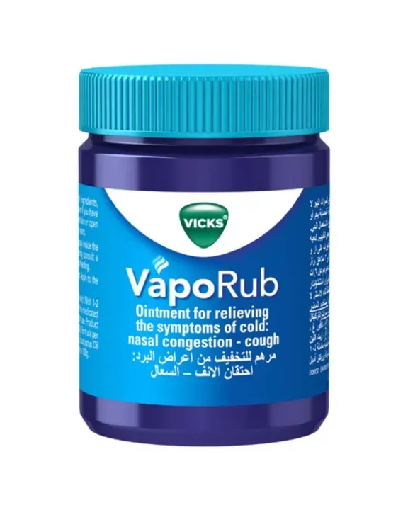 Vicks%20VapoRub%20Ointment%204-in-1%20Cold%20Symptom%20Relief%20with%20Menthol,%20Camphor%20&%20Eucalyptus%20-%20Image%203