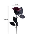 HomeInn Flower Eco-friendly Artificial Black Flower Bouquet Red Rose. 