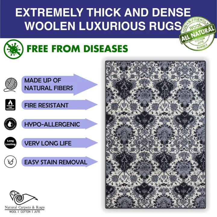 Natural%20Woolen%20Carpets%20and%20Rugs%20made%20of%20pure%20Wool%20for%20Living%20Room%20Rug,%20Dimension%203'%20x%205'%20/%204'%20x%206'%20/%206'%20x%209'%20-%20Image%204