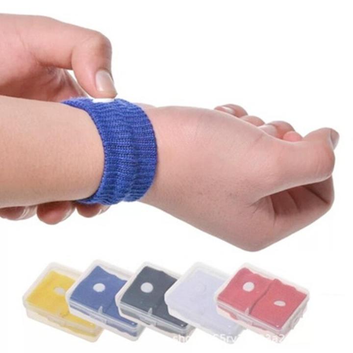 【KuaKe Mall】2 Stks/paar Volwassen Ochtend Ziekte Bands Anti Misselijkheid Reisziekte Auto Vliegtuig Armband Armband Polsband Nieuwe