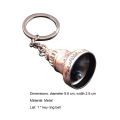 Carat Key Chain Rust-proof Bell Charm Keychain Car Bag Pendant. 