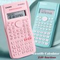 CAS.IO KK-82MS-D Full Color Multi-Function Calculator Exam Special Scientific Calculator Function Calculator 4 Colors Available 240 Functions Large Screen Dual Line Display 10+2 Digit Display Comes with Slide On Case. 