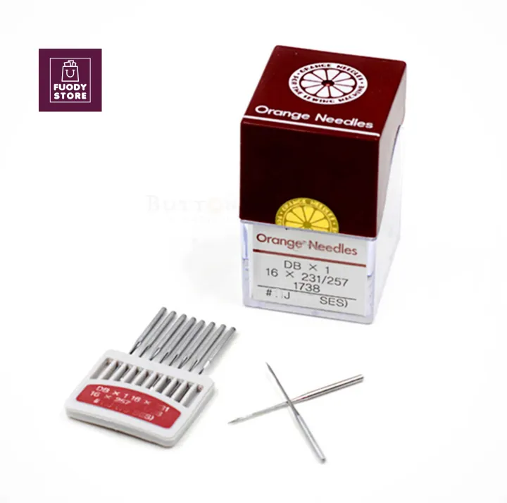 10%20Pcs%20juki%20sewing%20machine%20needles%20.%20Machine%20needles%20Juki%20orange%20needle%20B27%20Needle%2016#%20-%20Image%203