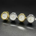 Wholesales Gold Plated Quartz Men Finger Ring Watch Unisex Jewelry Men Ring Watches. 