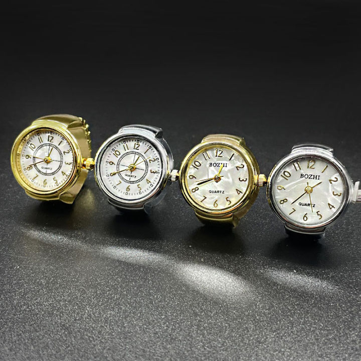 Wholesales Gold Plated Quartz Men Finger Ring Watch Unisex Jewelry Men Ring Watches