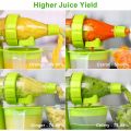 Geedel Manual Masticating Juicer, Original Slow Juicer Machine for Maximum Nutrition Value, Hand Cold Press Juicer for All Fruits and Vegetables. 