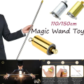 Magic Telescopic Stick - Magic Tricks/Wand for Professional Magician Stage, Martial Arts Staff Retractable - (Silver) Magic Pocket Stick/Wand. 