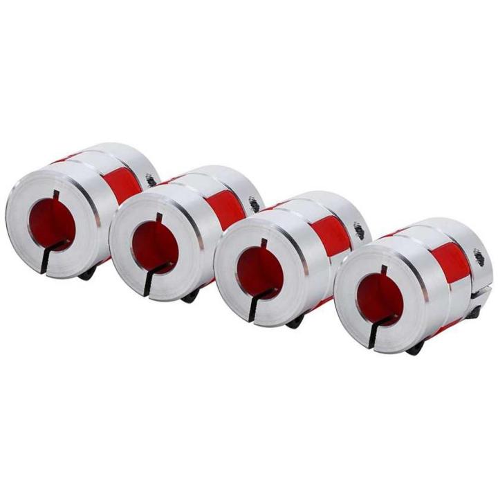 Flexible Plum Coupling Encoder Blossom Shaft Coupler High‑Strength Aluminum for Stepper Motors Encoders