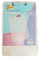 Transparent Plastic Clip Board  Legal Size //  Pack Of 1. 