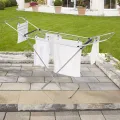 Cloth Dryer Stand Rust Proof Folding Cloth Drying Stand Towel Stand. 