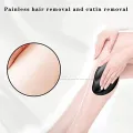 Hair Removal Painless Physical Manual Epilator- Crystal Hair Eraser Nano Glass Hair Remover-Washable Portable Hair Removal Beauty Tool- Hair Eraser Stone for Man and Women multicolor. 
