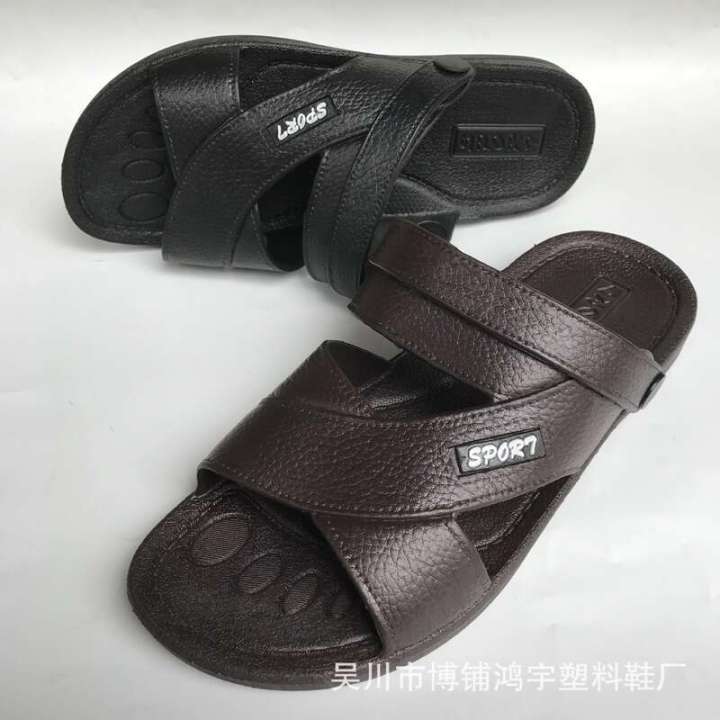 2017 Summer New Style Sandals Casual Large Men's Dual purpose Beach Shoes Wear resistant Cool Slippers