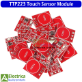 TTP223 Touch Sensor Module – Smart Capacitive Switch for Arduino & DIY (5/20/50 Pcs) by Electrica. 