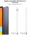 Pencil Tip Cover for Apple Pencil 2Nd 1St Generation Mute Silicone Nib Case for Pencil Cover Skin Screen Protector Mix. 