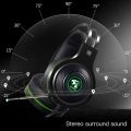 Gaming Headphone / Headset / RGB Lighting / Thunder V5000 / Super Bass / Beats / Stereo / Dual 3.5mm Plug Interface with Microphone / HD Music / Smart / Fancy / Stylish / Mobile / Laptop / Desktop / PC. 